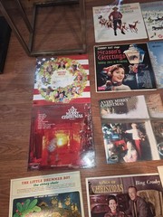 Lot Of 52 Vintage Christmas Vinyl LP Record Lot Holiday Mixed Artists 1960s-80s