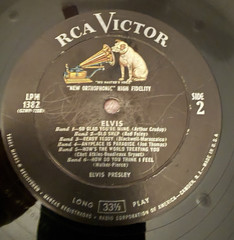 1956 Elvis Presley US Mono LP RCA Victor LPM 1382
