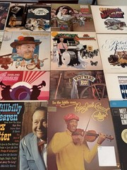 Lot of 22 Vintage Vinyl Various Americana Country Folk see Desc Pics