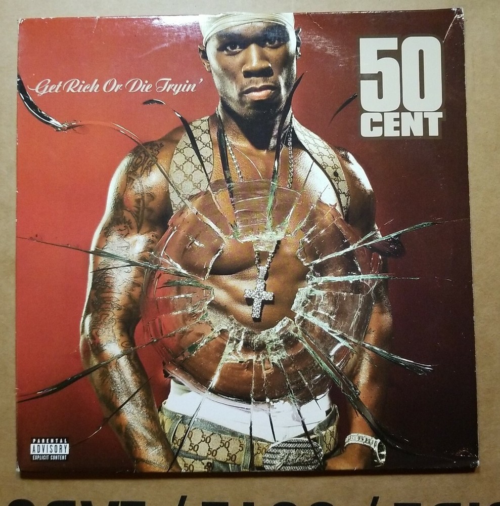 2 Vinyl Record Set 50 Cent Get Rich Or Die Trying Original Pressing Rap Music