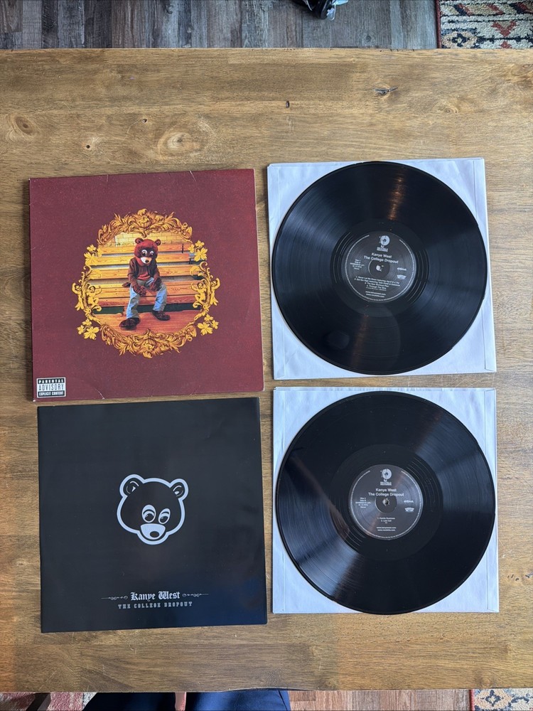 Kanye West: The College Dropout (2004) Vinyl Record – 2 LP’s