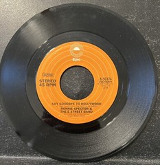 Ronnie Spector/Springsteen & The E Street Band 7” Vinyl Say Goodbye To Hollywood