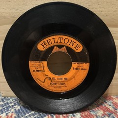 Bobby Lewis – I’m Tossin’ And Turnin’ Again / Nothin’ But The Blues 45 – Beltone