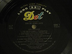 KEN NORDINE FT. THE FRED KATZ GROUP SON OF WORD JAZZ LP OG ’58 DOT DLP-3096 RARE