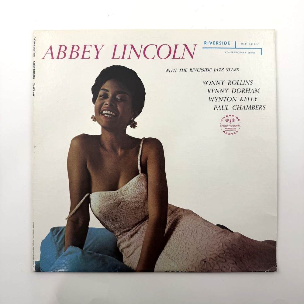 ABBEY LINCOLN That’s Him LP Riverside Original Jazz Classics OJC 1983 EX+