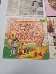 Vintage Lot 6 Of Children’s LP’s Walt Disney Snow White, Candy Man, Sesame Stree