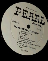 Frank Amacker “The Dude” Play Piano & Guitar (LP 1967 Pearl Records) Rare