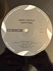 Abbey Lincoln That’s Him! vinyl 2018 IT Reissue M/M