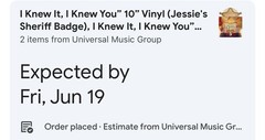 Taylor Swift Toy Story 5 Jessie & Sheriff Badge 10″ Vinyl Bundle Ships Same Day