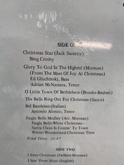 Vintage 1973 Bing Crosby Sings Christmas Star Holiday Christmas Vinyl Record