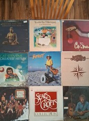Rock, & Light Rock, Vinyl Records, 1960’s/1970’s. Lot of 53.