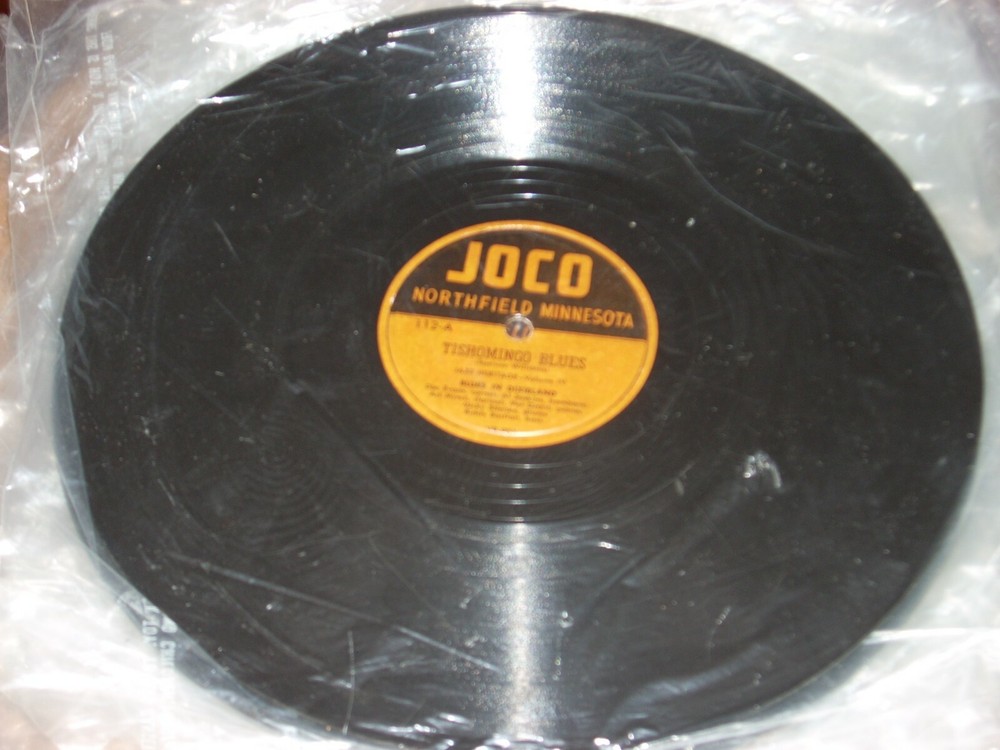 DOC EVANS royal garden blues / tishomingo blues ( jazz ) 78 rpm joco 112