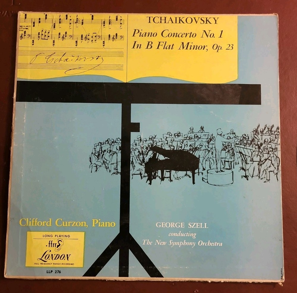 LLP 276-TCHAIKOVSKY: CLIFFORD CURZON, GEORGE SZELL (Piano Concerto No 1) B Flat