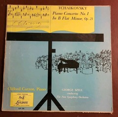 LLP 276-TCHAIKOVSKY: CLIFFORD CURZON, GEORGE SZELL (Piano Concerto No 1) B Flat