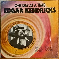 EDGAR KENDRICKS One Day at a Time PRIVATE SOUL FUNK 197? LP Shrink SCARCE VG+