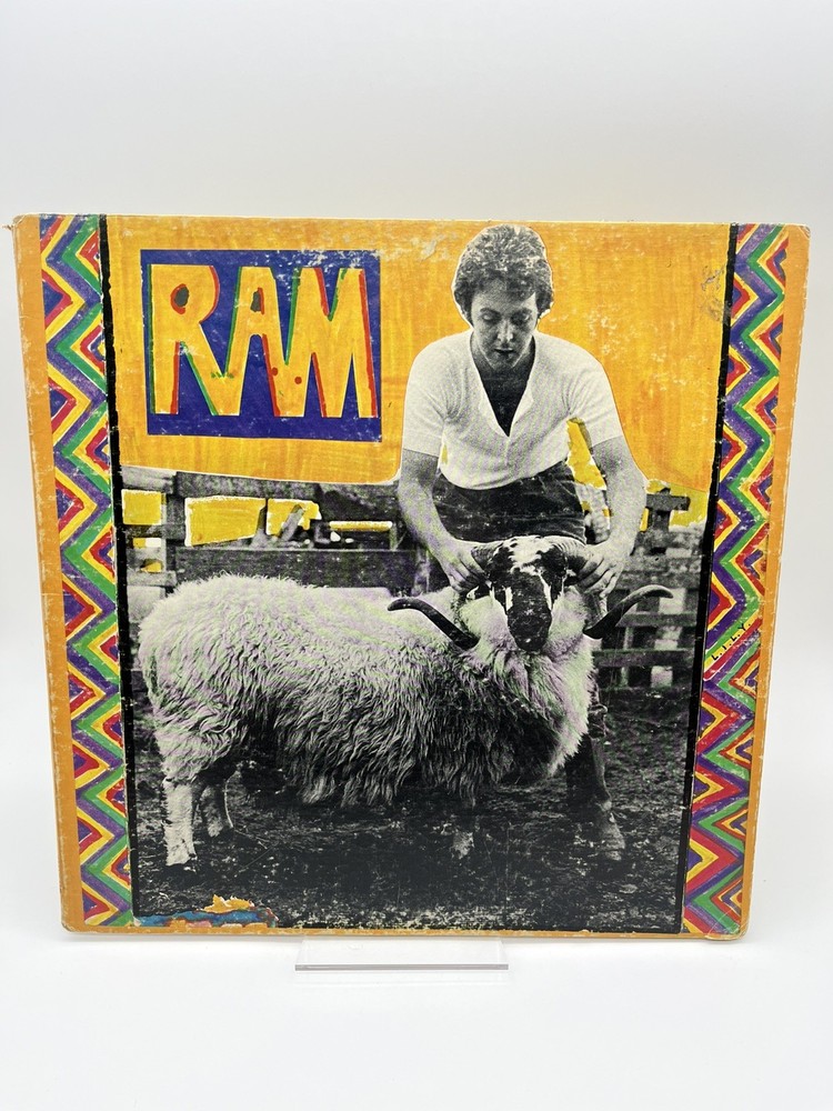 Paul & Linda McCartney Ram Vinyl Record LP 12” Apple SMAS-3375 Wings 1971