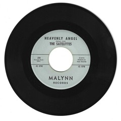 DOO WOP 45 THE SATELITTES HEAVENLY ANGEL ON MALYNN VG+ ORIGINAL