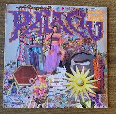 Elsa Y Elmar – Palacio 12″ Vinyl LP Color Morado Purple + Patch Set. New Sealed.