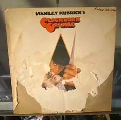 Warner Bros. A Clockwork Orange Soundtrack 12″ Black Vinyl LP Stereo BS 2573