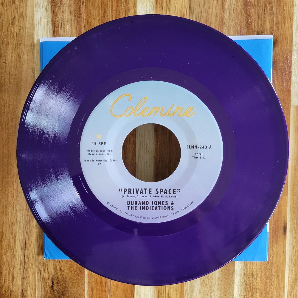 Durand Jones & The Indications – Private Space[New, 2024, US, 7″, Purple, Vinyl]
