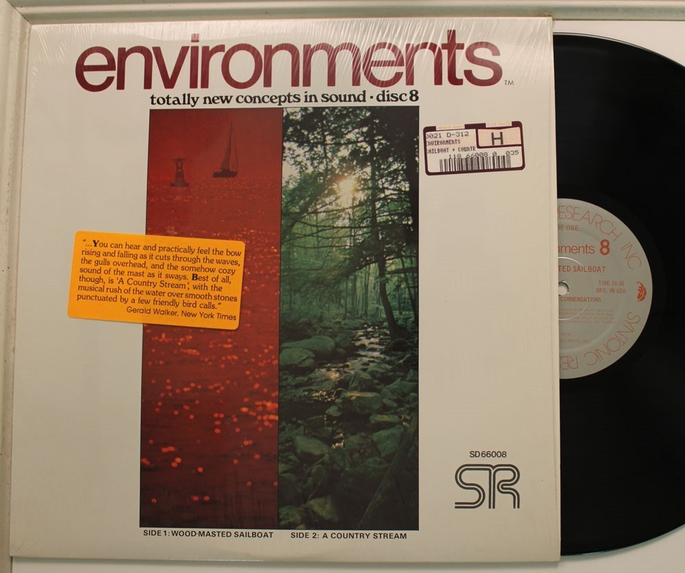 N/A Lp Environments Disc 8 On Syntonic Research Inc. – Vg++ To Nm (In Shrink!)