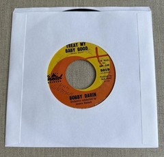 BOBBY DARIN: Vinyl 45 Record – Down So Long / Treat My Baby Good (G+)
