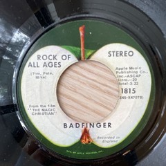Badfinger – Come and Get It/Rock of All Ages 7″ 45 RPM Apple 1815