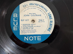 John Coltrane Blue Note 1577 LP “Blue Train” W.63rd DG ~ Ear RVG 9 M