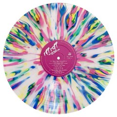 Riff Raff Alcoholic Alligator Multi-Color Splatter LP 2018 X-Ray Records