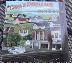 The Charlie Daniels Band Windows LP 1982 [Epic FE 37694] VG +