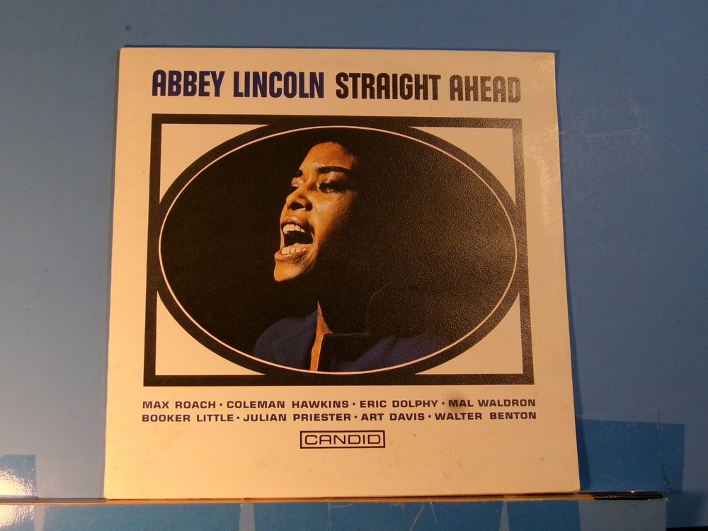 Used vintage LP ABBEY LINCOLN: Straight Ahead. Italian RE in NM/VG+ condition