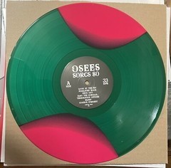 OH SEES Sorcs 80 GREEN / MAGENTA LP NEW osees coachwhips pink brown damaged bug