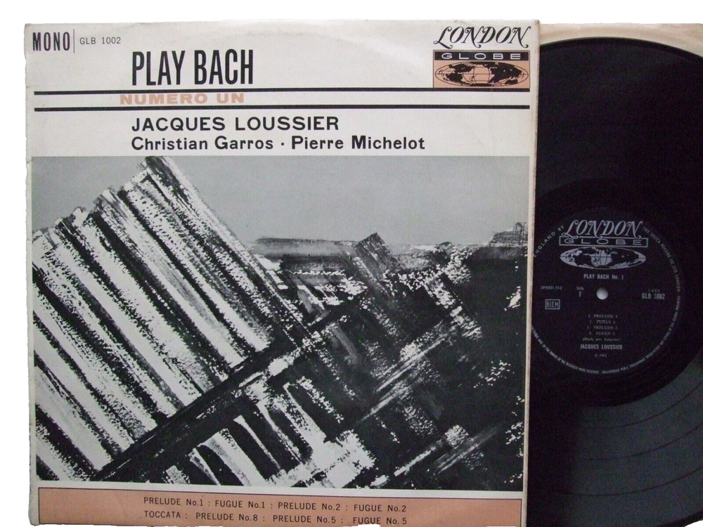 Jacques Loussier – Play Bach No 1 Classic Crossover Jazz album MONO LP London
