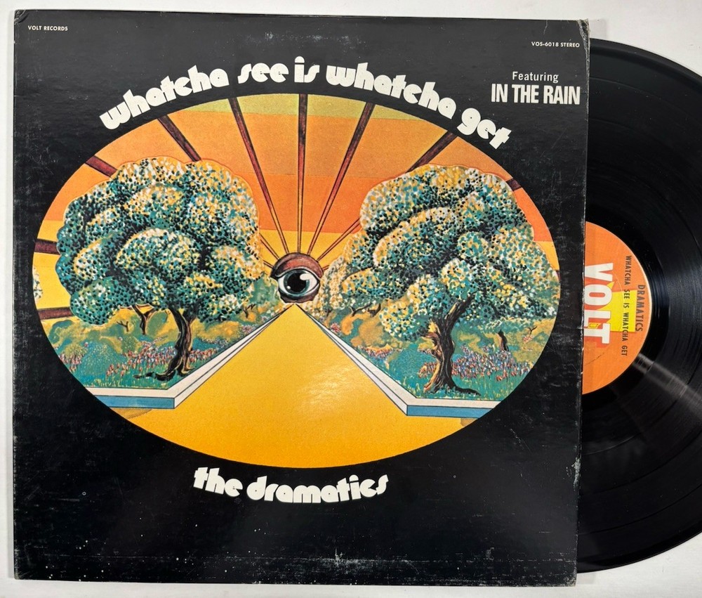 The Dramatics – Whatcha See Is Whatcha Get LP (1971, Volt) Soul, 1st Press, NM