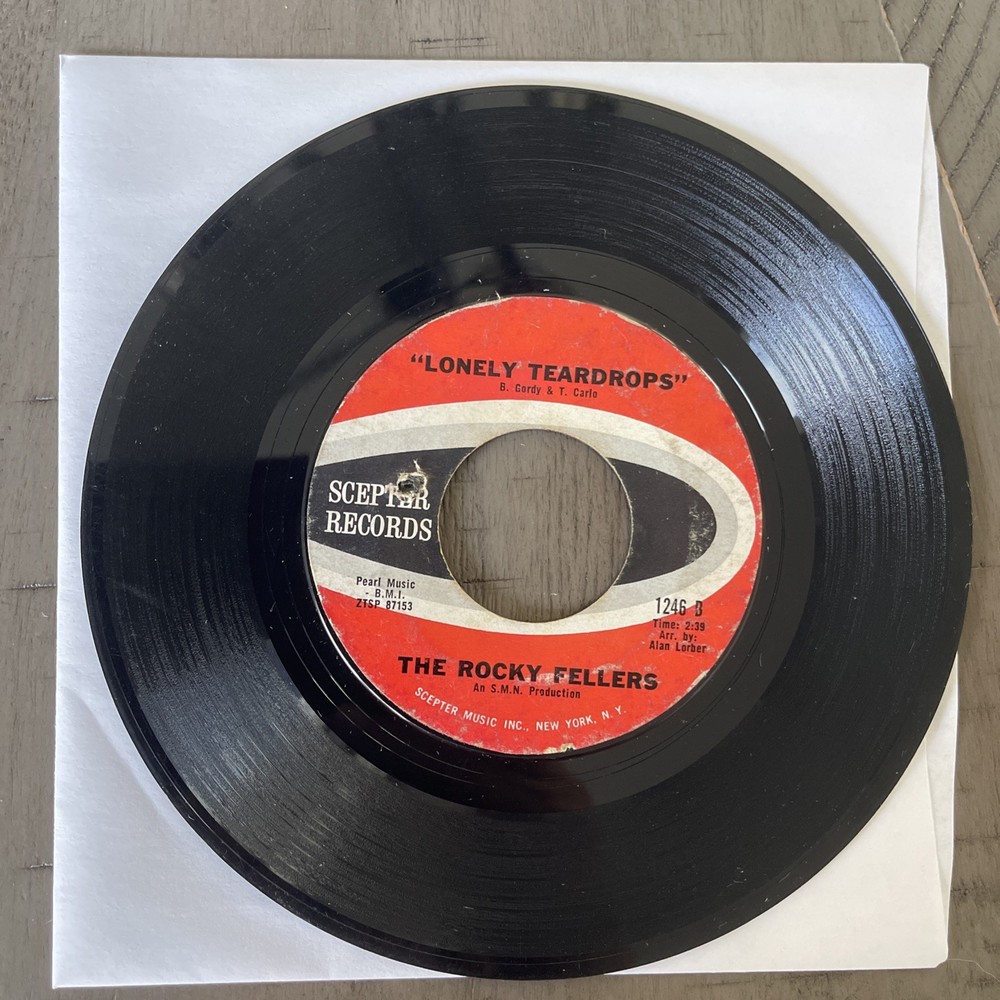 THE ROCKY FELLERS – Killer Joe/Lonely Teardrops Sceptor 45 Bin176