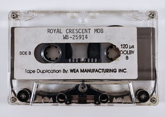 Royal Crescent Mob Spin The World WB-25914 Promo Cassette Tape Playtested