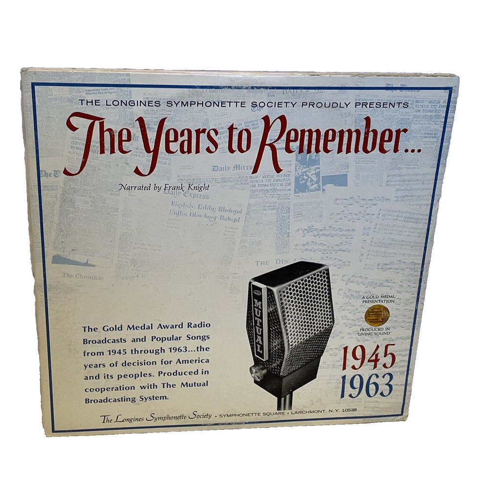 Frank Knight The Years To Remember (1945-1963)(Vinyl, 1966, 2x LP) Longines Symp