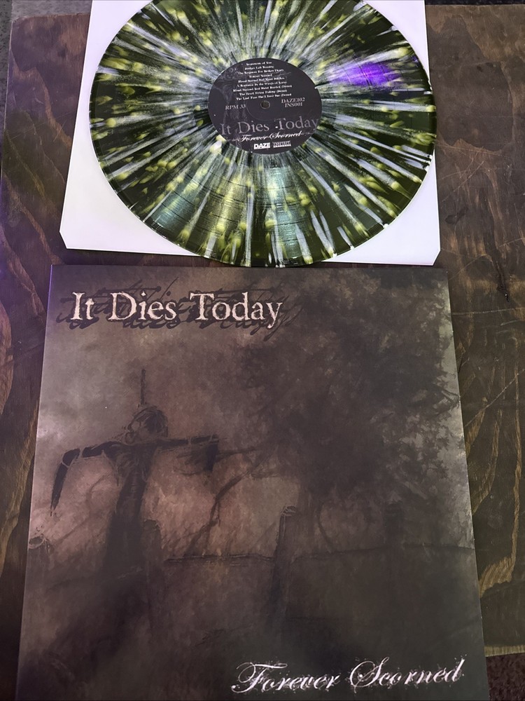 It Dies Today Forever Scored 2002 EP Only Pressing 2000s Metalcore Hardcor