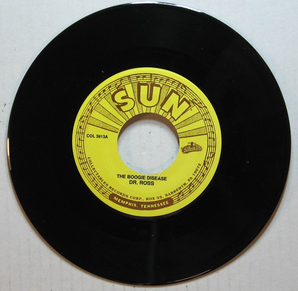 DR. ROSS / BOOGIE DISEASE / JUKE BOX BOOGIE / SUN COLLECTABLES COL-3913 / MINT