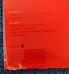 MADONNA SEALED REBEL HEART 12” VINYL 2 LP SET CZECH REPUBLIC PROMO HYPE 2023