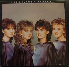 THE NOLANS – PORTRAIT – EPIC 1980s LP Top 40 pop
