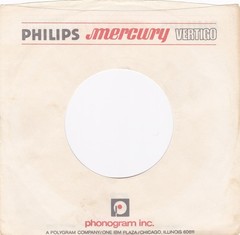 Mixed Lot of 3 PHILIPS MERCURY VERTIGO 7″ 45RPM Original Record Company Sleeves