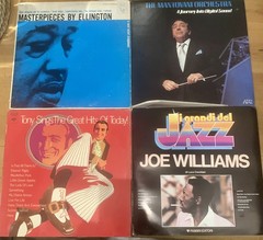 Mixed Jazz Lot: Miles, Basie, Monk, Ellington, Bennett, others
