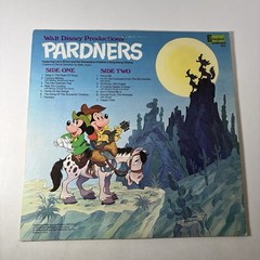 Walt Disney’s Pardners 1980 Vinyl LP Disneyland Record Album 2512 Vintage Vista