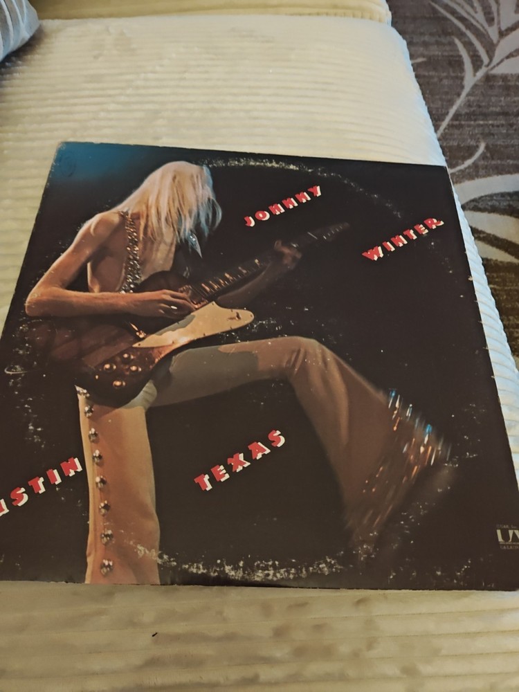 Johnny Winter Austin Texas Blues Rock Vinyl Record