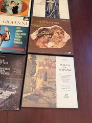 Lot Of 9 Classical Opera LP Box Sets See Descrition and Pics