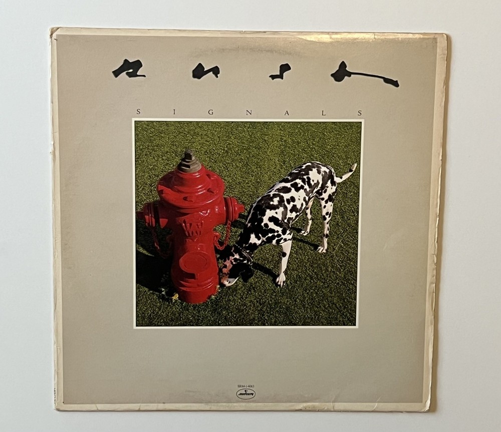 Rush Signals LP 1982 US Mercury PRC Pressing EX/VG+ Original Inner