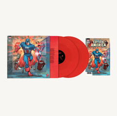 The Rolling Stones – Foreign Tongues + Marvel Comic- CAPTAIN AMERICA (RED VINYL