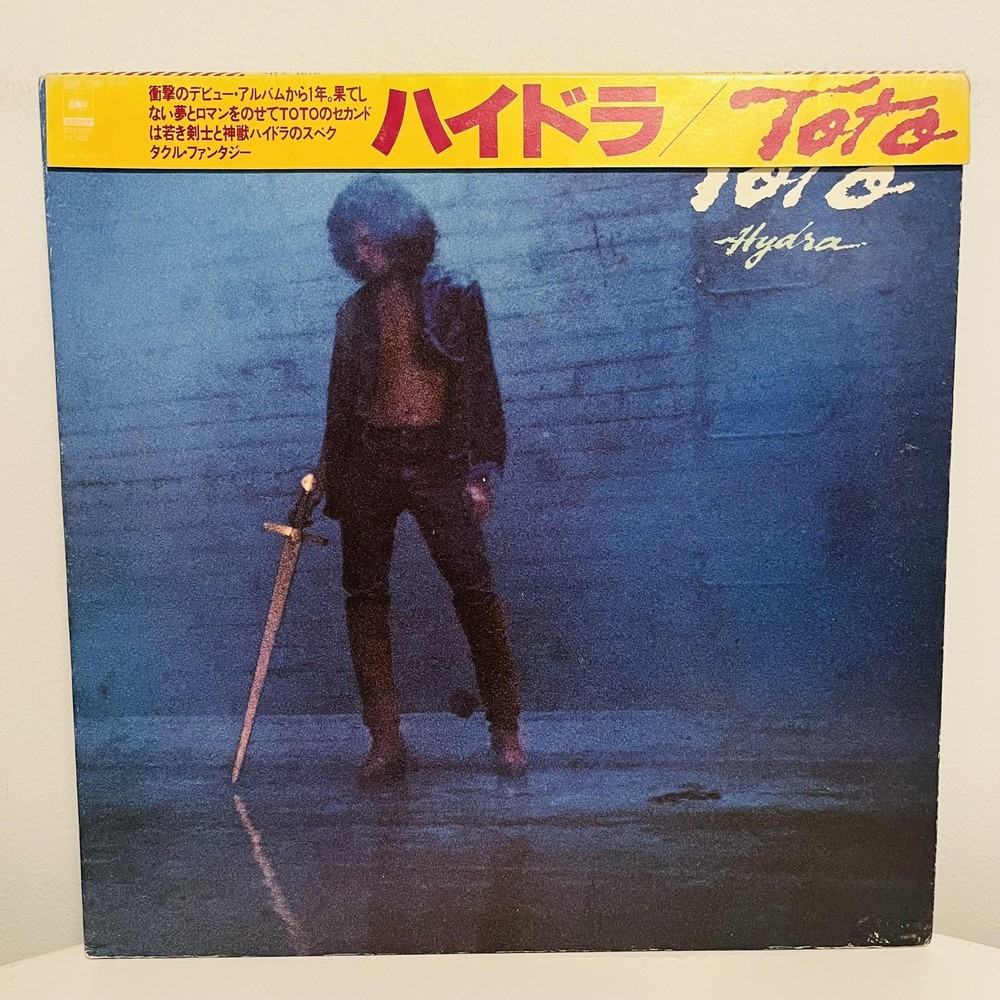 Toto Hydra 12″ Black Vinyl LP Album 1979 CBS Sony Japan Obi Rock Pop Vintage