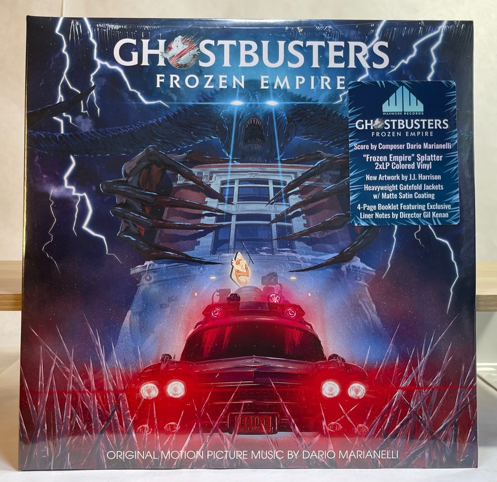 Ghostbusters Frozen Empire (VINYL LP) Waxwork LTD COLOR Soundtrack Score NEW